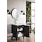James Martin Vanities Britannia 24in Single Vanity, Black Onyx w/ White Glossy Composite Stone Top E652V24BKOWG - alternate 2